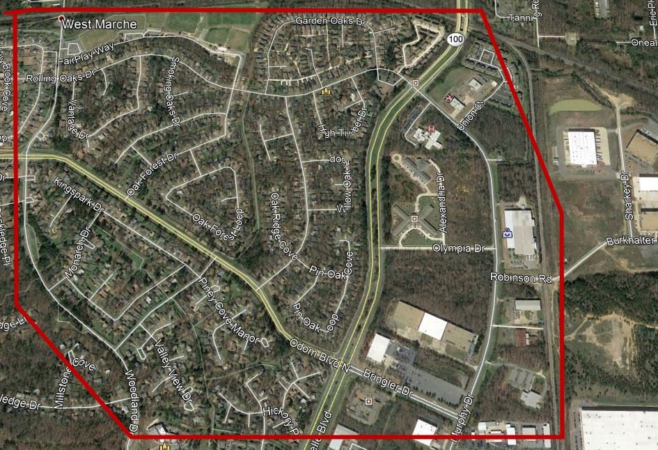 North Little Rock Wastewater Smoke Testing September 18, 2018