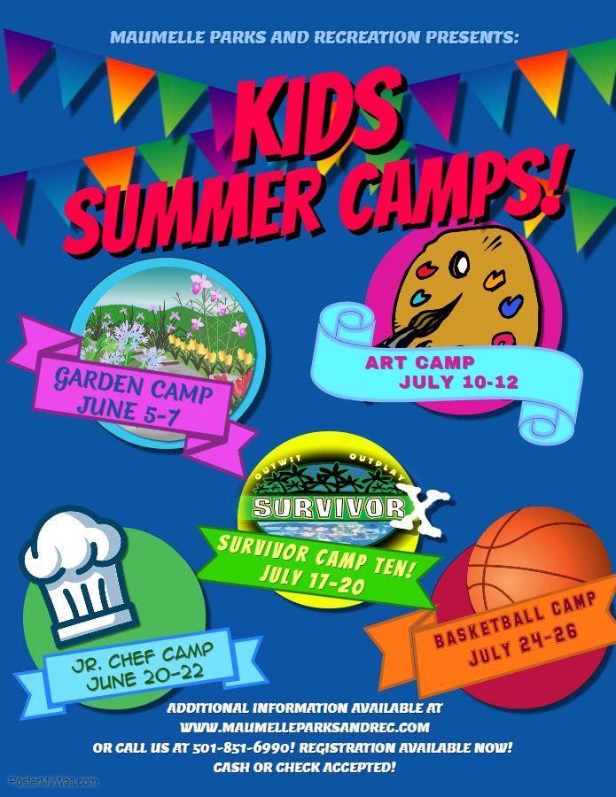 2018 SUMMER CAMP FLYER info