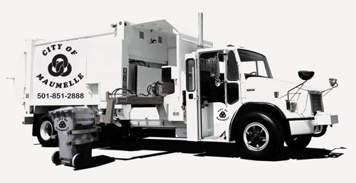 Maumelle trash truck